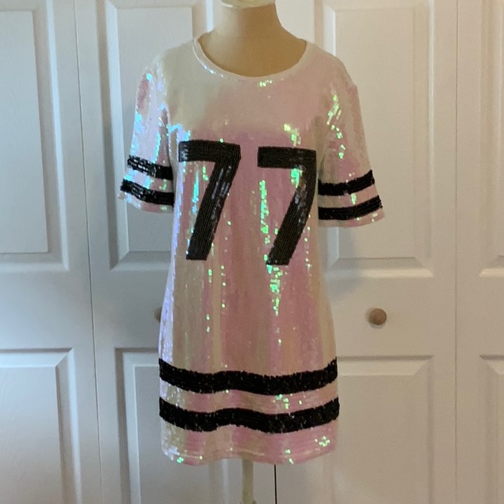 DO+BE- Sequin Mini Dress/Long Top- - S- S/S- Never Worn